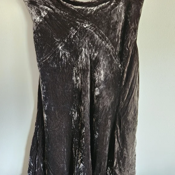 Lauren Ralph Lauren Brown Velvet Midi Skirt - Picture 6 of 6